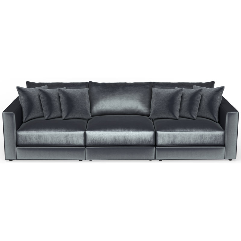 Nyrie 3-piece Modular Sofa, Blue