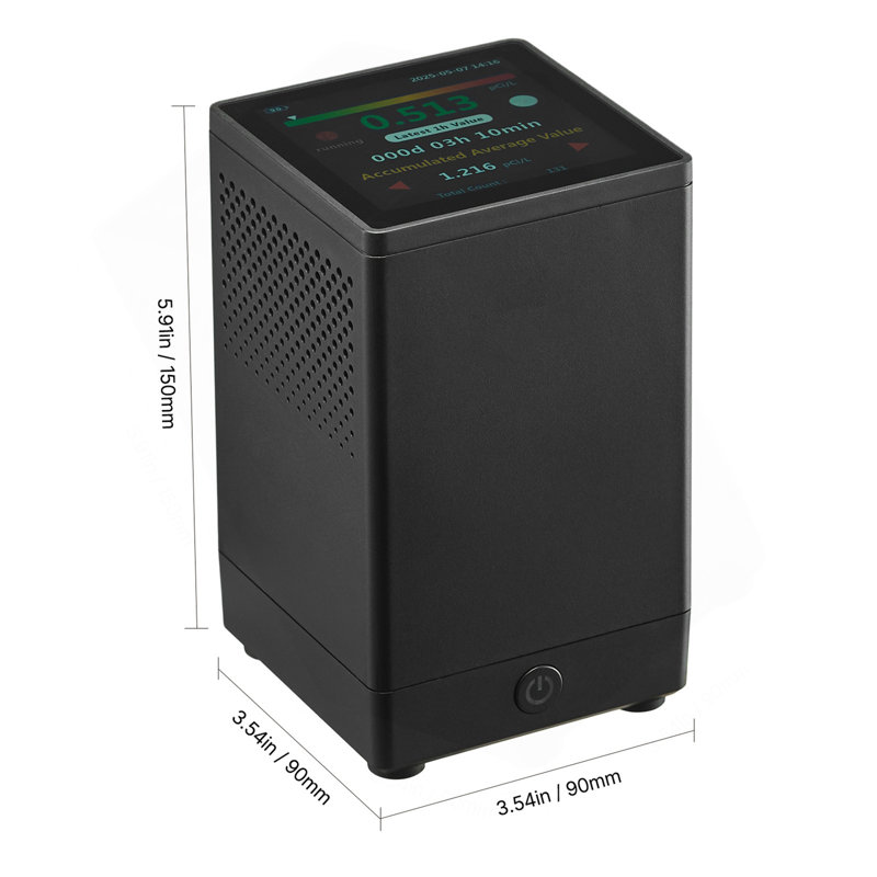 Détecteur de radon domestique 2Bq to 20Kbq / M³
