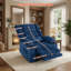 Fauteuil inclinable surdimensionné super doux avec chaleur et massage-1922692302