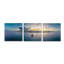 «Deerfield Beach, Florida 3» par Epic Portfolio, art mural en verre acrylique, ensemble de 3 pièces-2070831926