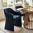 6- Person Dining Table Sets With Extendabe Oval Table & 6 Upholstered Chenile Diining Chairs-1675814865