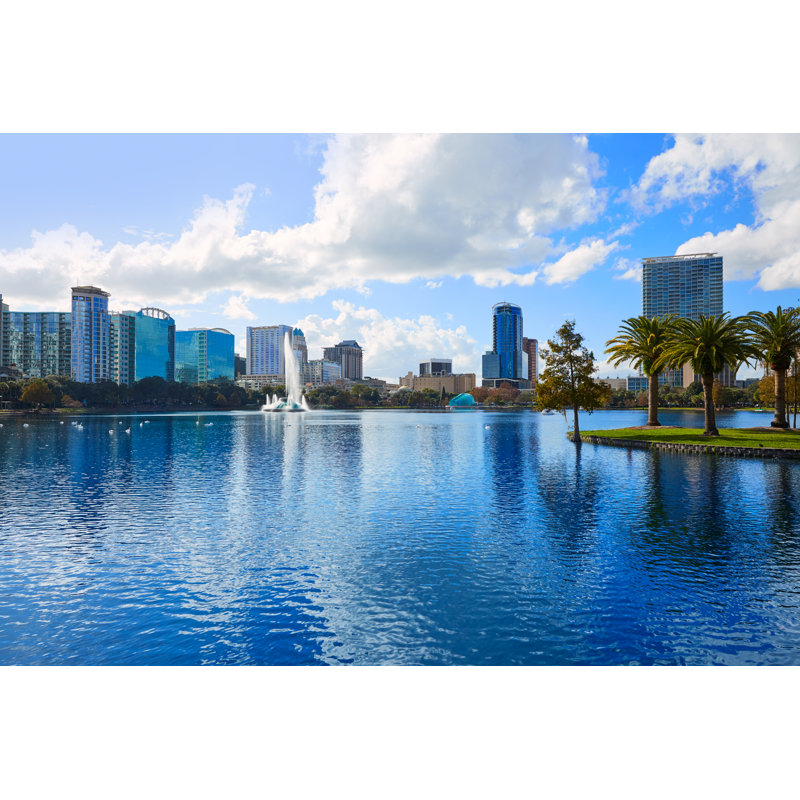 «Attitash Orlando Skyline», Floride, États-Unis sur toile, H 8 po x l 12 po