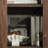 Classic black walnut bookcase
