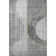 Premium Machine Washable Prisco Charcoal Rug