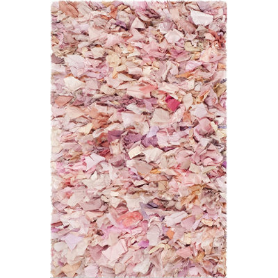 Tapis géométrique tissé à la main Godsey