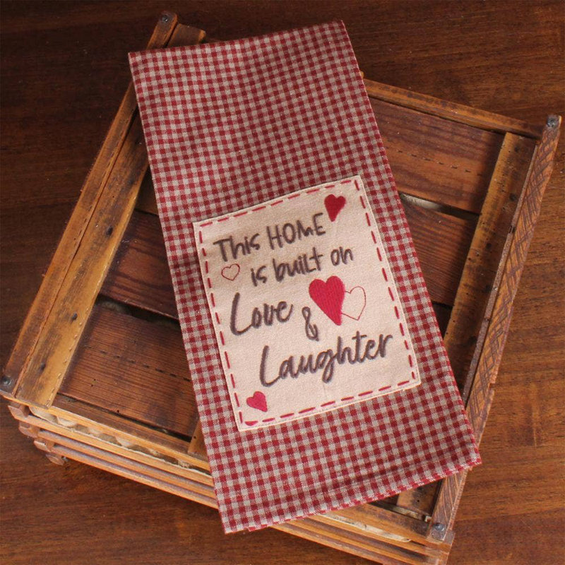 Serviette Love & Laughter Home Home