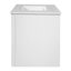 Meuble-lavabo flottant moderne avec tiroirs à fermeture en douceur et lavabo en céramique-129220570