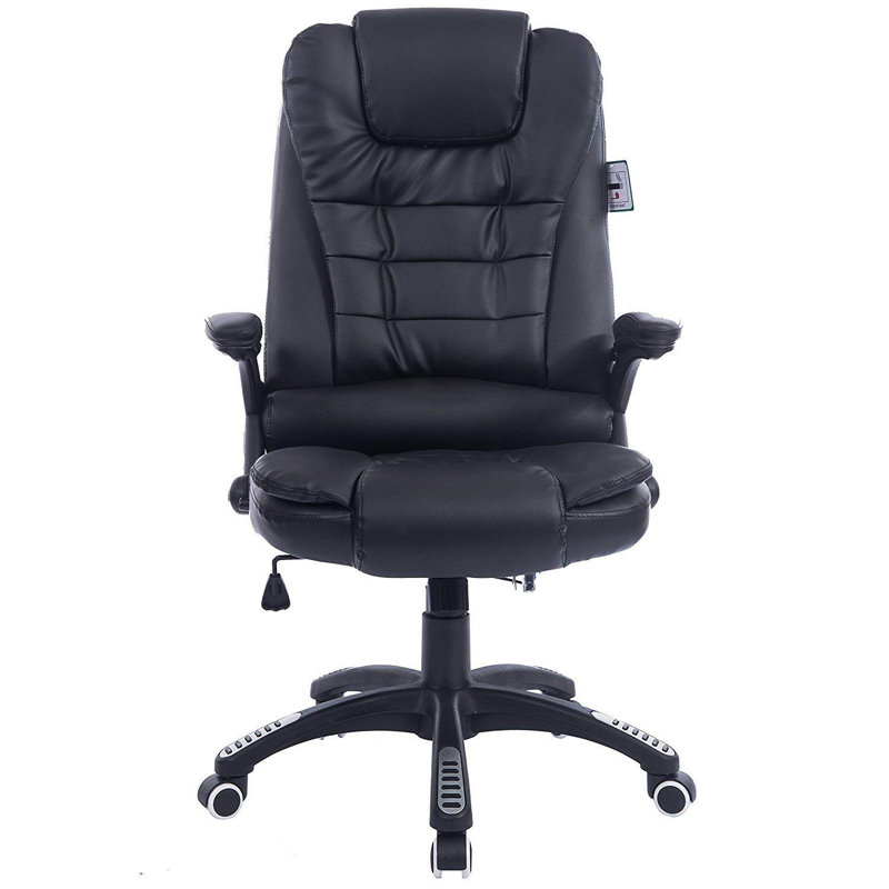 Marable Executive Chair with Headrest, Black
