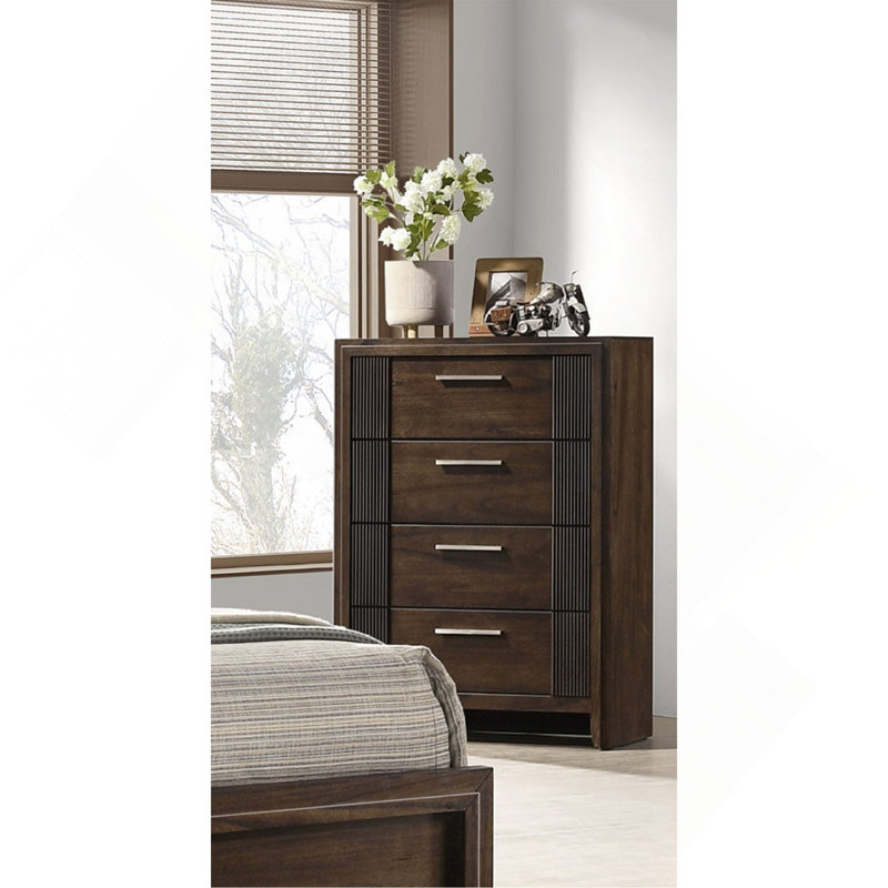 Commode contemporaine à 4 tiroirs 1Pc