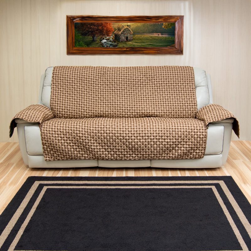 Housse pour canapé Brown Bear, H 76 po x l 126 po x P 23 po, Canapé surdimensionné