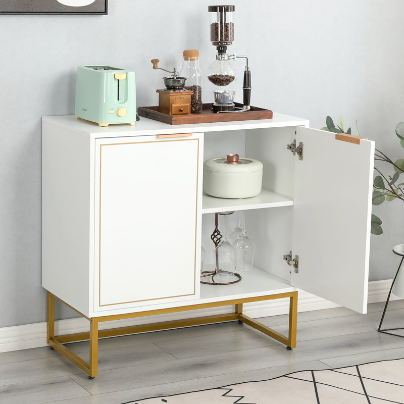 Buffet ajustable l 31,1 po x P 15,7 po Devincenzo, Blanc