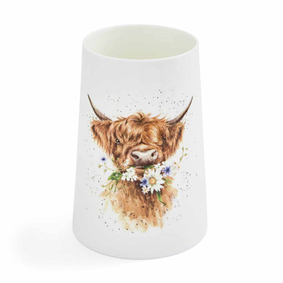 8" Vase (Cow)