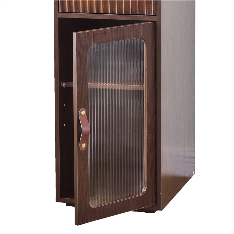 Ensemble de coiffeuse élégant avec miroir lumineux réglable 3 modes, coiffeuse moderne avec grandes tablettes, tiroir et canette