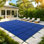 Housse de piscine rectangulaire 1 "H Amgo Wintery, très robuste, quincaillerie d'installation incluse