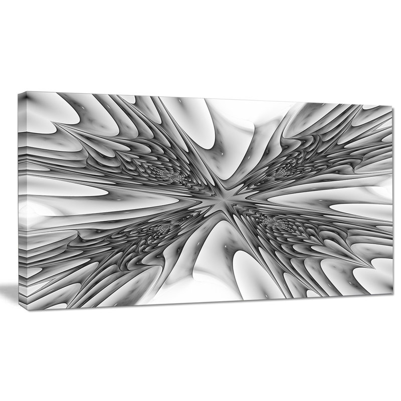 « fractal 3d magique depth », impression sur toile tendue, H 16 po x l 32 po x P 1 po
