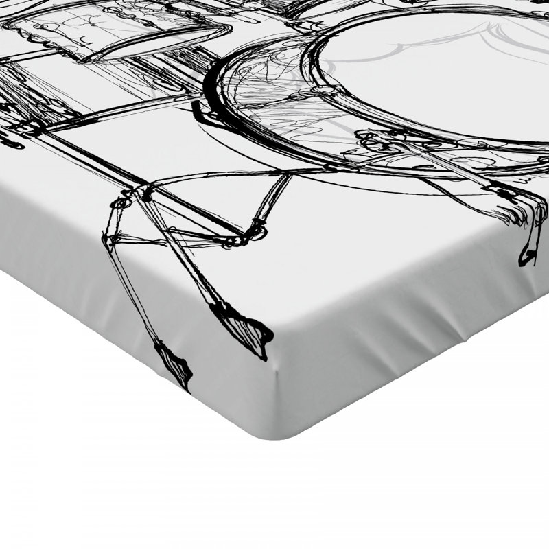 Microfiber Fitted Sheet, Full Fitted Sheet