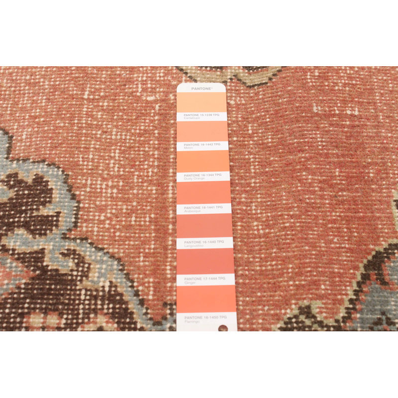Tapis saumon Croff Vintage 5 pi 1 po x 13 pi 5 po