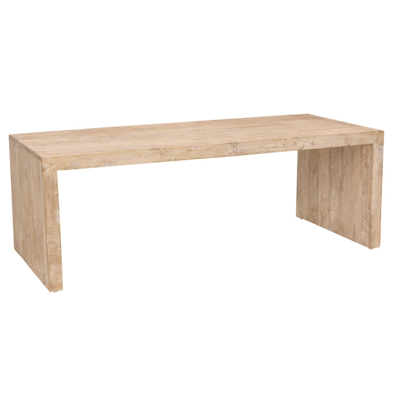 Ensemble de tables basses et de tables d'appoint en bois massif 3 pièces Jahzell