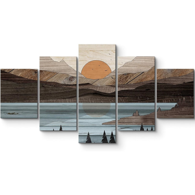 Reproduction d'art sur toile Western