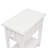 Monaco - Chairside Table - Blanc Finish