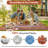 Outdoor Rug Waterproof Reversible Rug Plastic Straw Rug, Foldable Lightweight Camping Rug with Storage Rug, 4 Stakes, UV Resistant Patio Rug, Outdoor Carpet for Backyard Garden-411575089-411575097