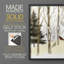 «Christmas Holiday Art CCL XXXVII», reproduction encadrée - bois massif-887371291-887371288