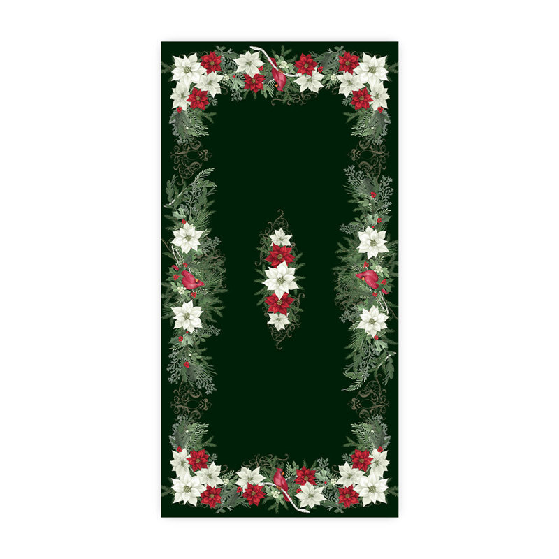 Christmas Elegance Tablecloth, 144" L x 70" W