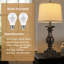 Ensemble de 2 lampes de table 28 po noir de style campagnard avec port USB A + C pour la chambre à coucher, ampoules incluses