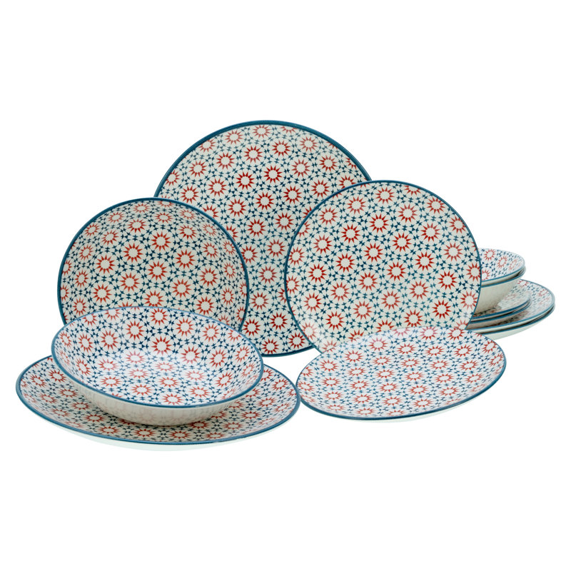 Stella Piece Dinnerware Set - Service for 4
