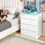 Commode 4 tiroirs avec finition ultrabrillante