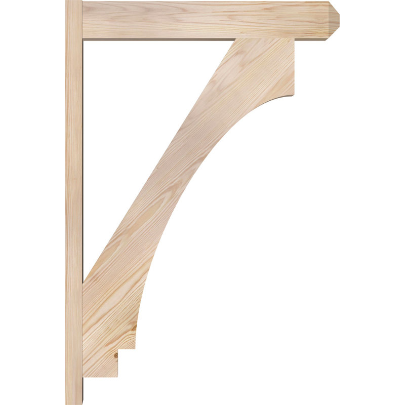 Persienne impériale, P 26 po x H 38 po, Sapin Douglas de 5 1/2 po (lisse)