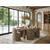 Aelin Geometric Hand Tufted Wool Ivory Area Rug