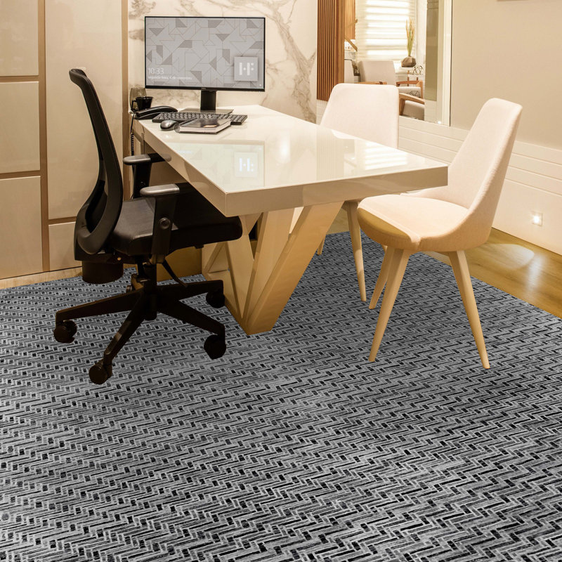 Geometric Area Rug, Rectangle 9' x 12'