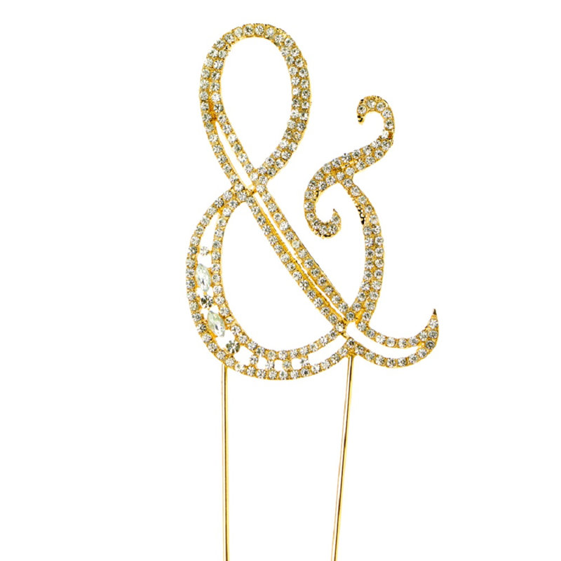 Surmatelas à gâteau & rhinestone, Or