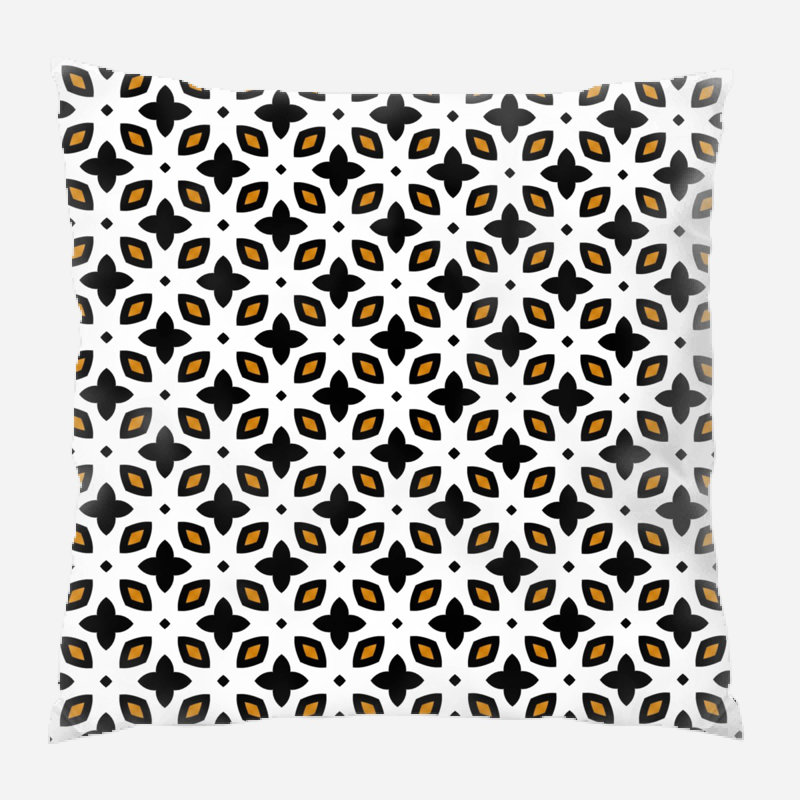 Coussin décoratif à motif, Intérieur