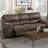 Plush Modern Design Living Room Reclining Sofa With Microfiber Upholstery And Solid Wood Frame For Comfort And Durability-773683427