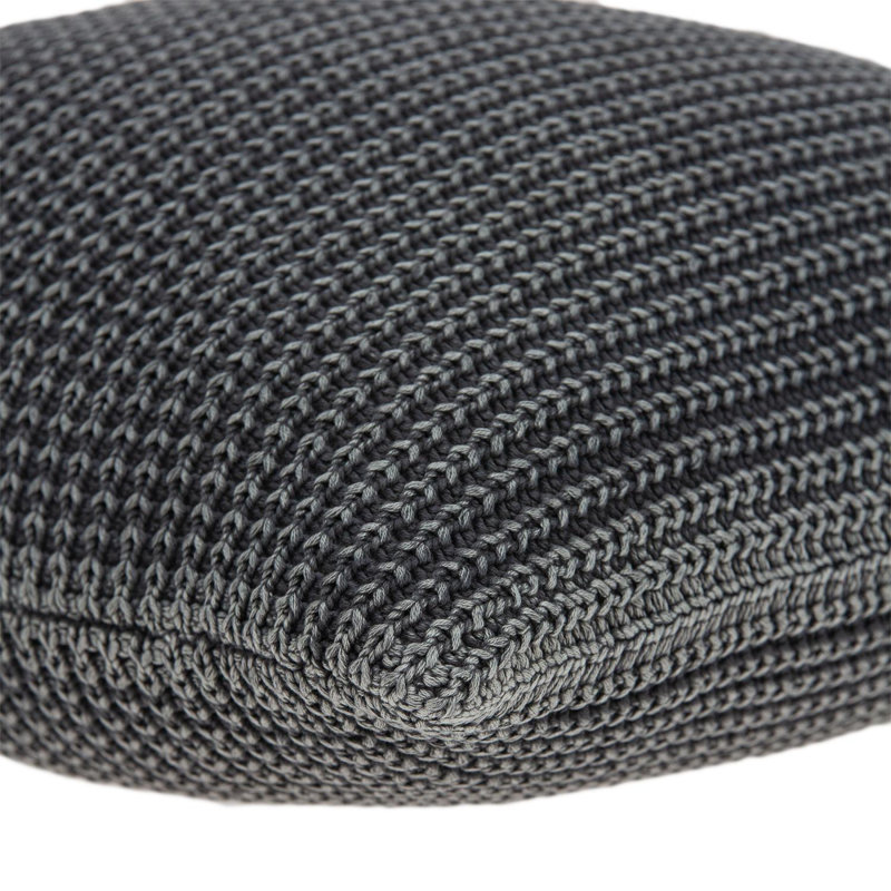 Coussin décoratif beige Gila, Gris, Polyester/ Bourre en polyester