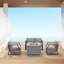 Ensemble de conversation en osier / rotin pour 4 personnes Rienaldo-1168398488