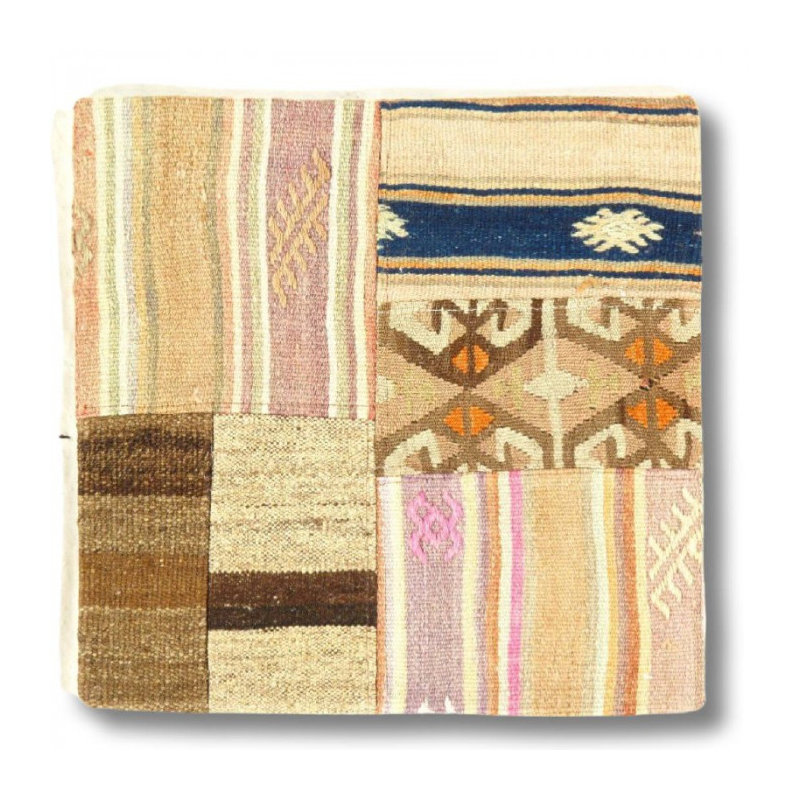 Wool Square Pillow Cover & Insert