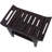Teak Rectangular Shower Outdoor Bench With Handles-51958393-51958396