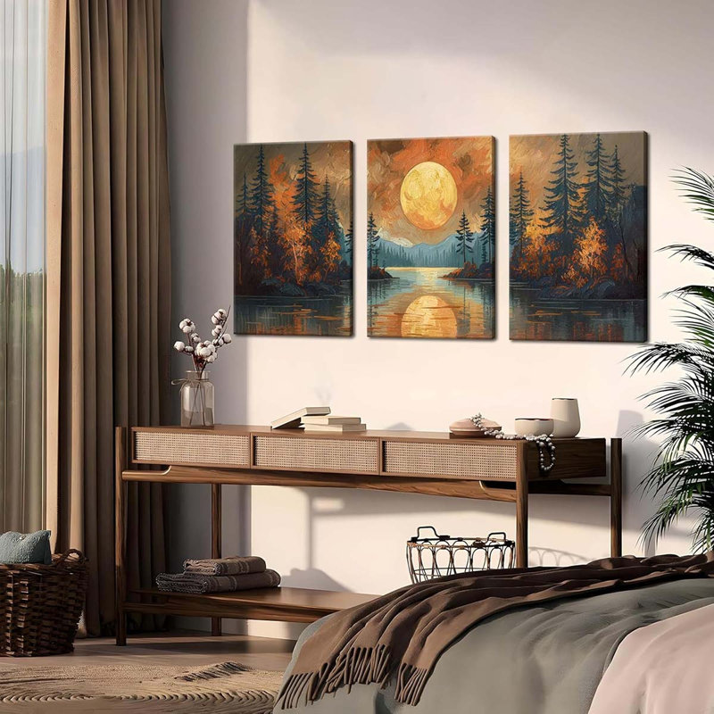 3 Piece Wrapped Canvas Print