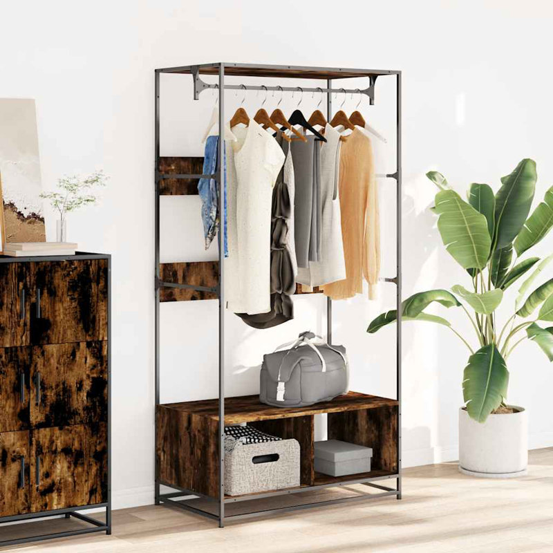 Amiyaah Wardrobe, Smoked Oak
