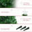 2.5Ft Tall Pre-Lit Douglas Fir Tabletop Artificial Christmas Tree With Realistic Branches, Fibre Optic LED Lights And 85 Tips, Green