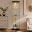 Vitrine en verre avec 4 tablettes et porte-133678362