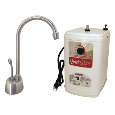 Velosah 9" 1-Handle Hot Water Dispenser Faucet with Water Heating Tank