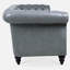 Canapé Chesterfield à accoudoirs roulés 84,65 po-1211339987