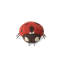 Floor Cushion Ladybug Maria