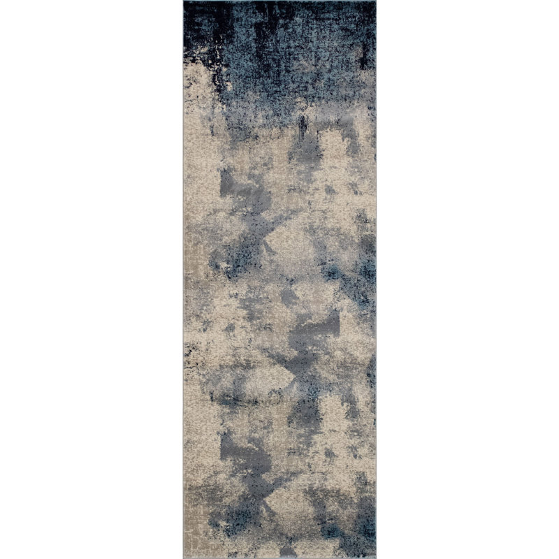 Kelson Abstract Indoor Rug, Runner 3' x 11'10"