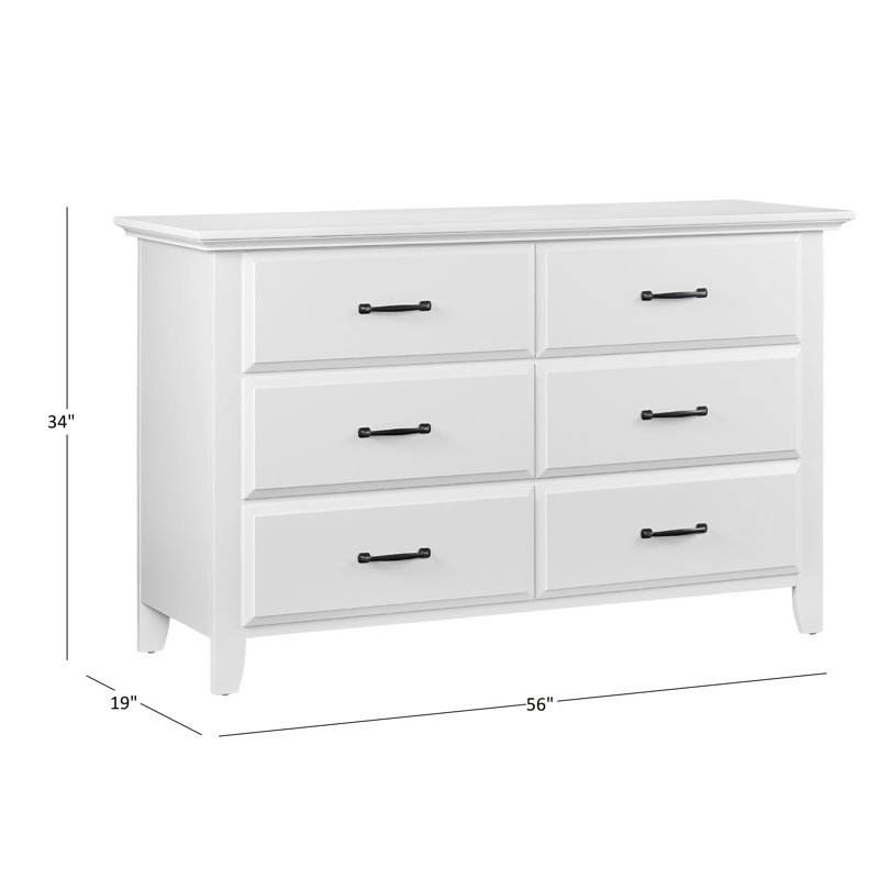 Kenilworth Changing Table Dresser, White