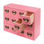 Rangement de bureau 12 tiroirs empilable en bois-1022926249
